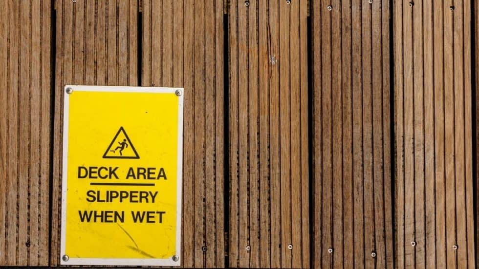 Slippery Exterior Wooden Steps & How to Deal With Them [DIY]